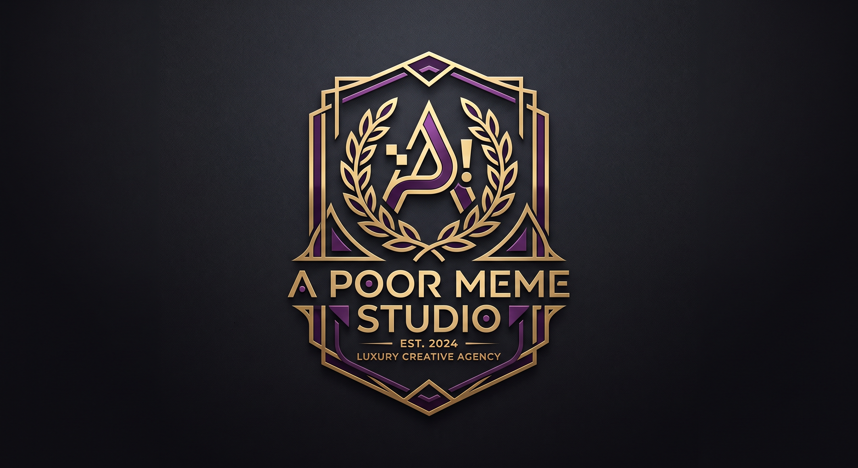 A Poor Meme Studio Seal