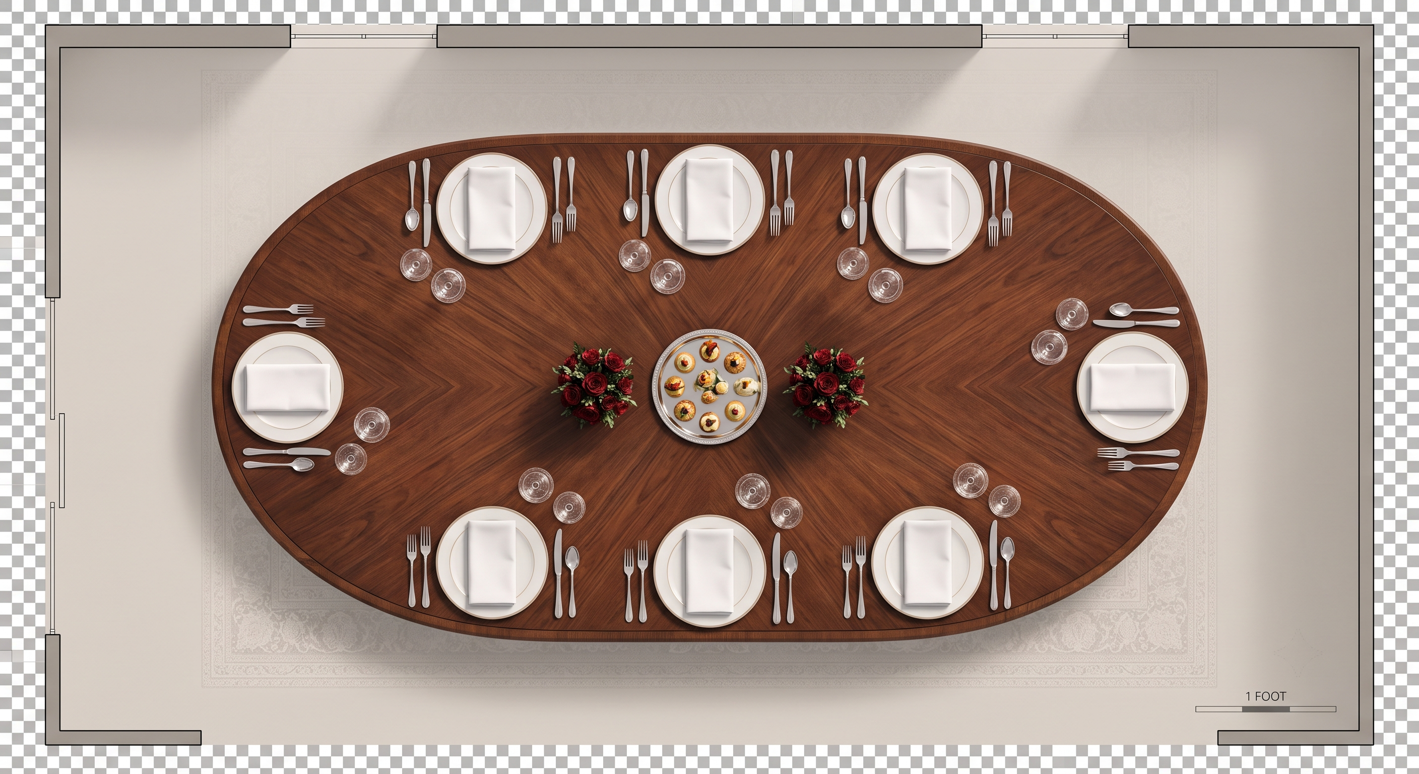 Arbitration & Mediation Oval Configuration
