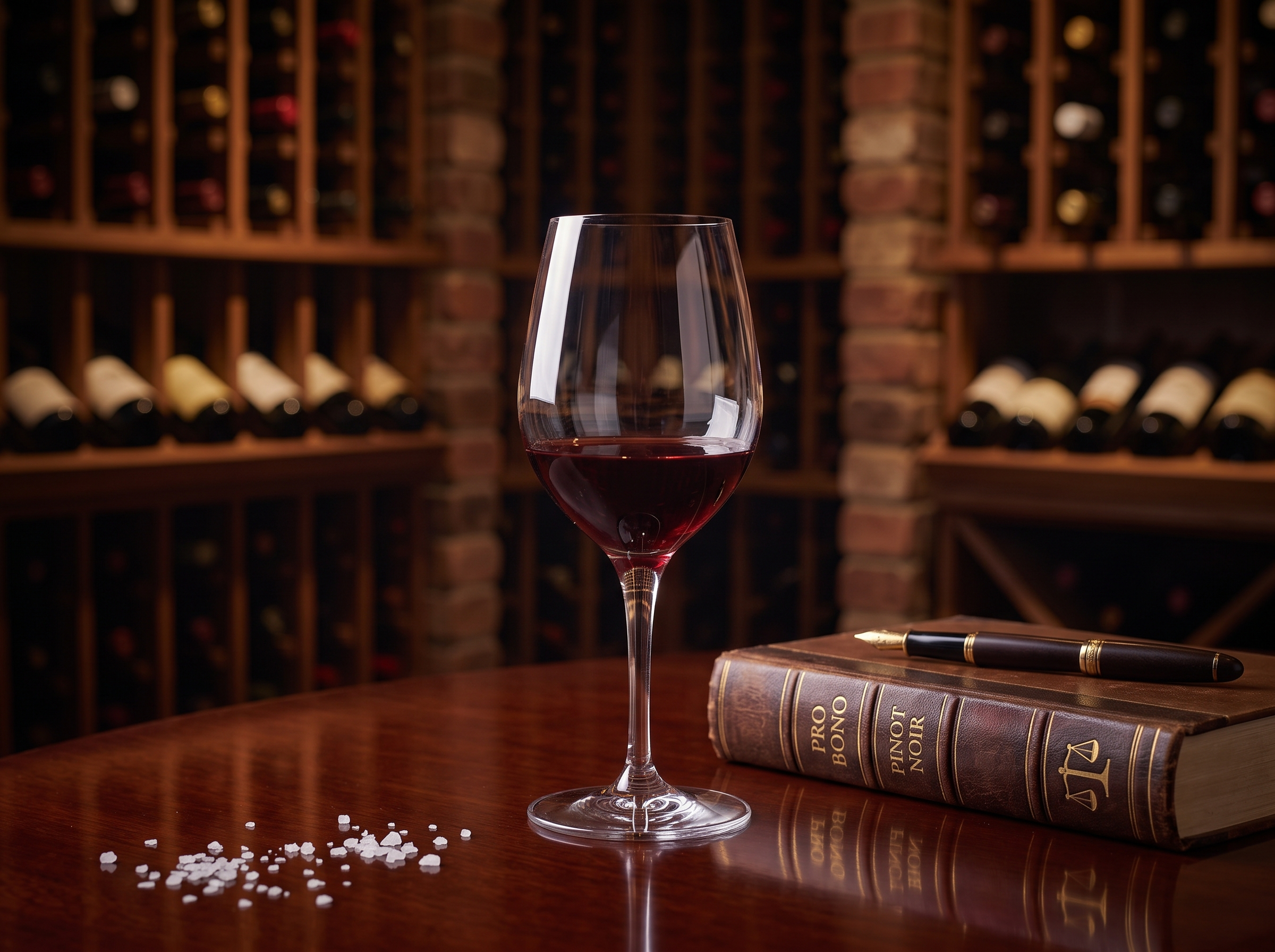 Pro Bono Pinot Noir Glass